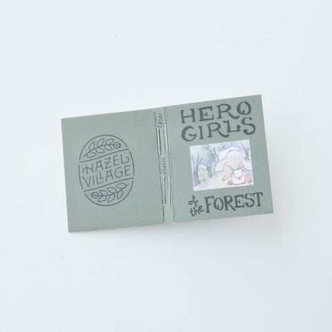 Hero Girls of the Forest stapled book cover