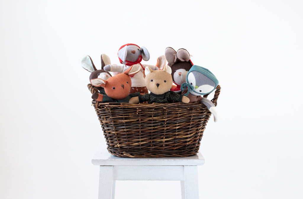 Hazel Village Animal Basket