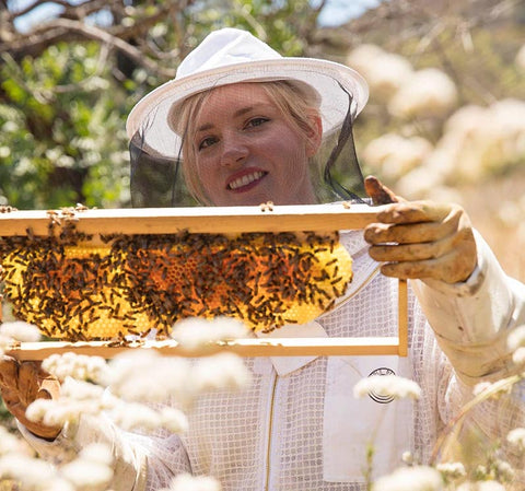 Beekeeper Hilary Kearney