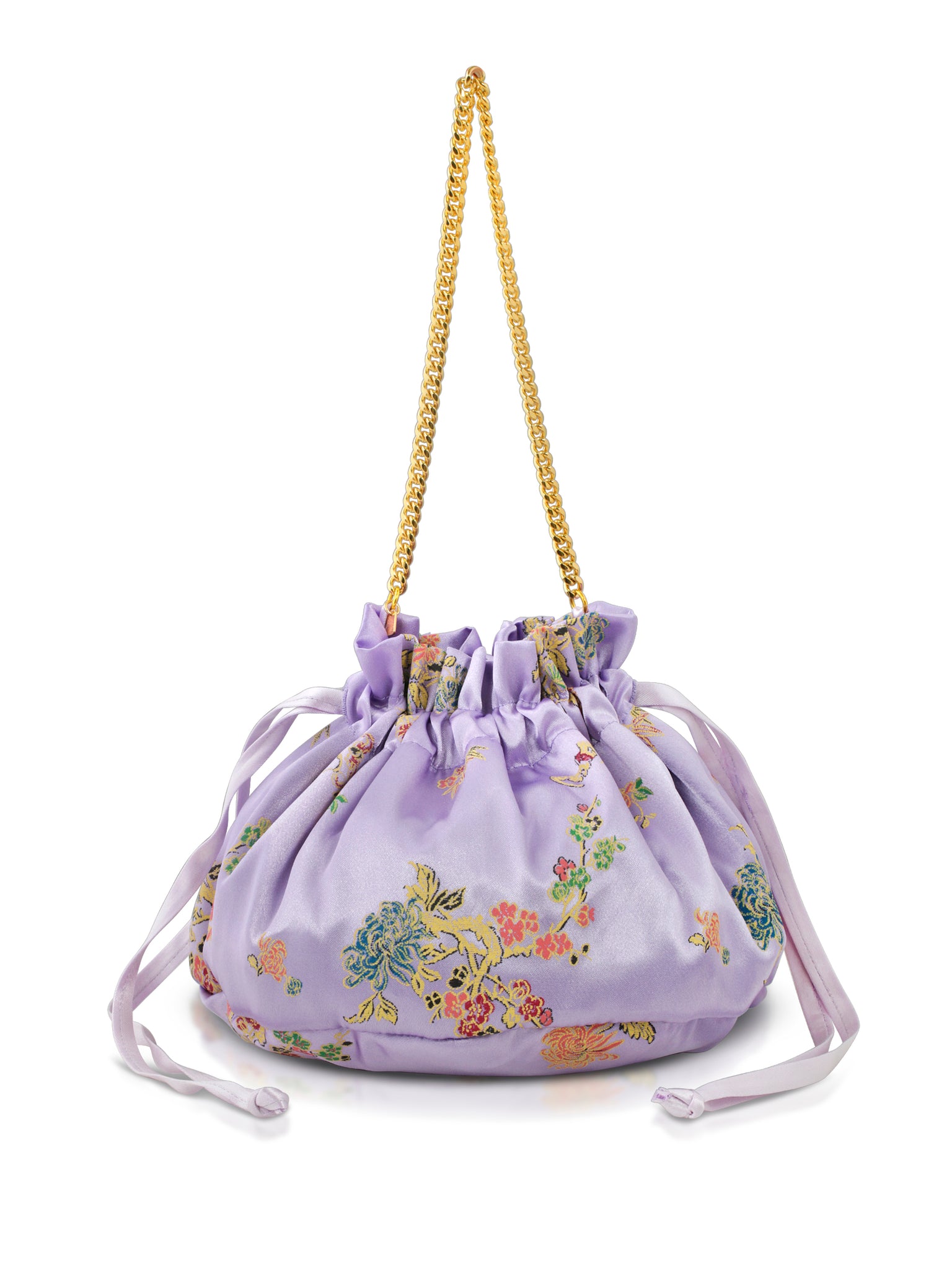 lilac handbag