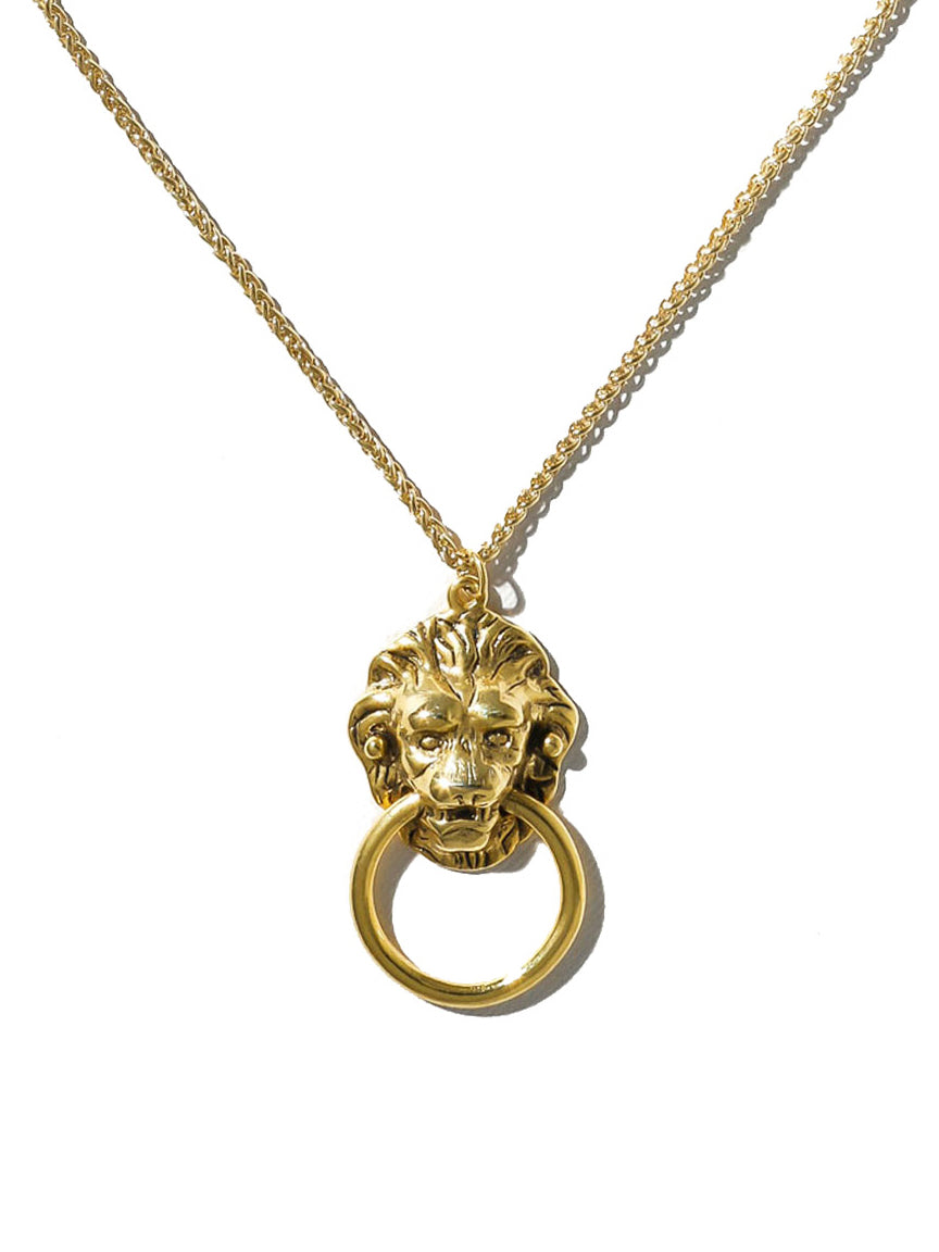 The Vandal Door Knocker Necklace | Vanessa Mooney | Color Gold ...