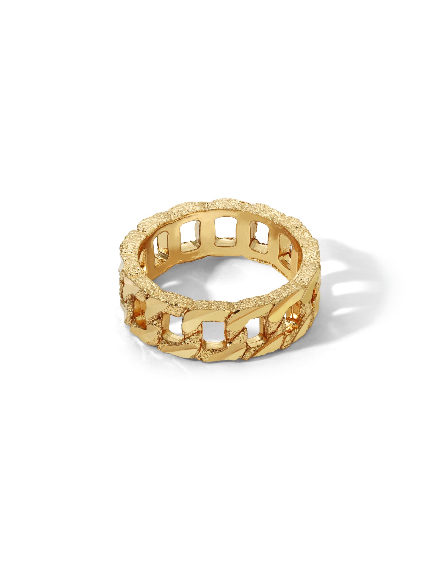 Vanessa Mooney - The Chain Link Ring - Rings - Gold / Band / 5...