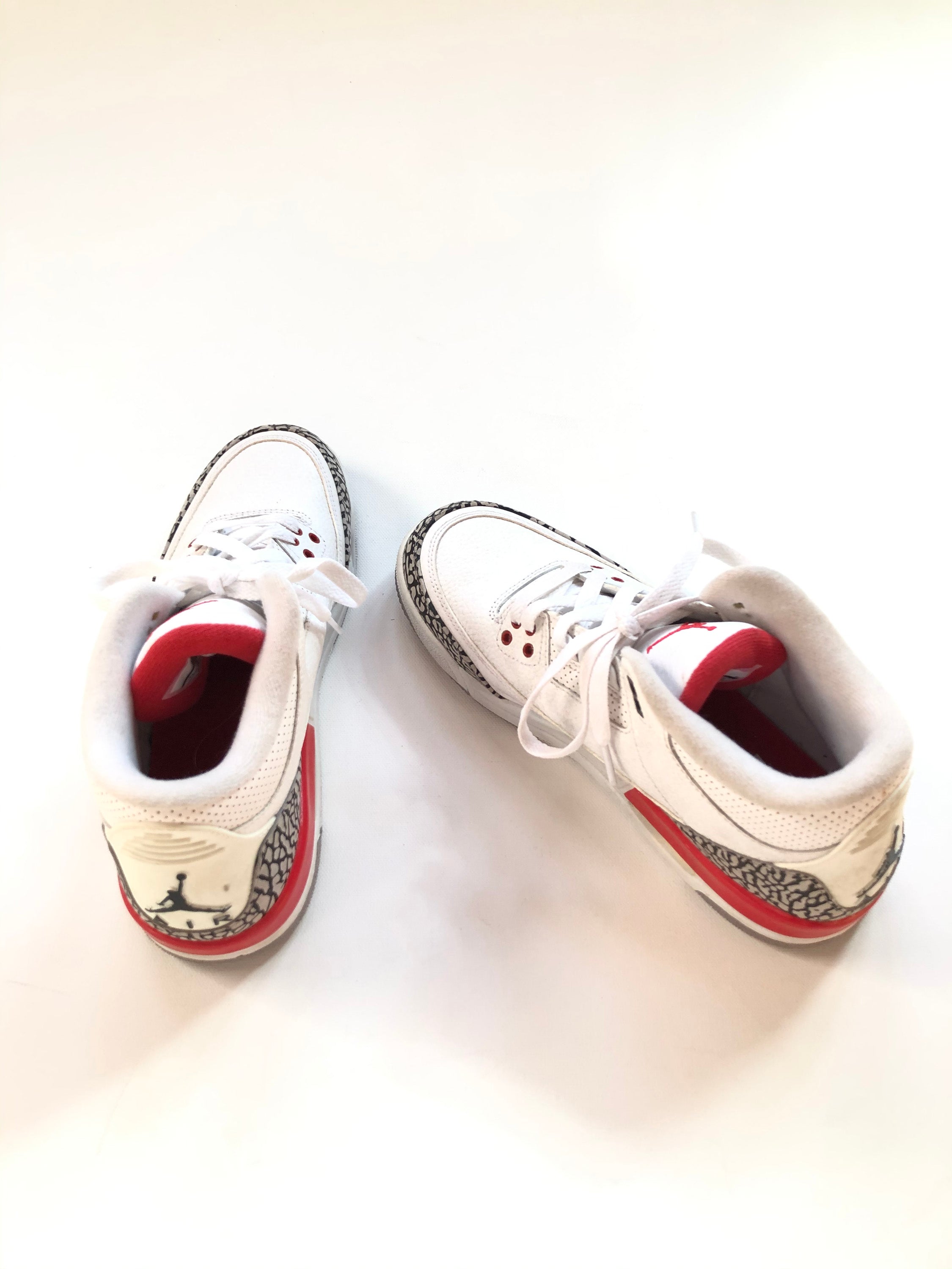 Vintage Air Jordans - White & Red