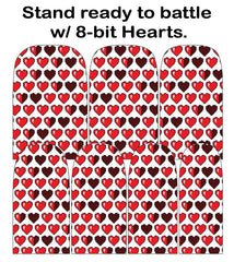 Espionage Cosmetics 8-bit Hearts Nail Wraps