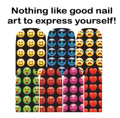 Emoji Nail Wraps