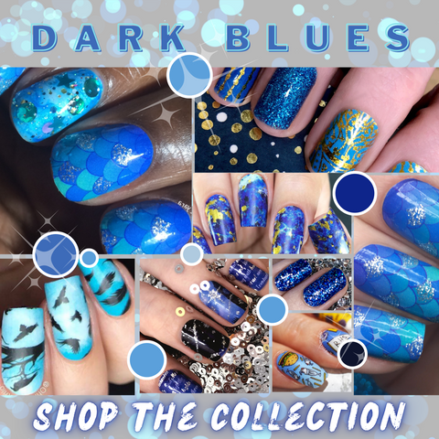 💙 BLUES 💙 NAIL WRAP COLOR COLLECTION