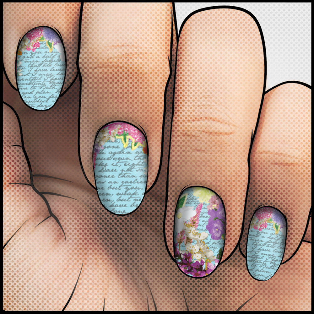 Most Ardently ✦ Nail Wrap ✦ 22-tip Set