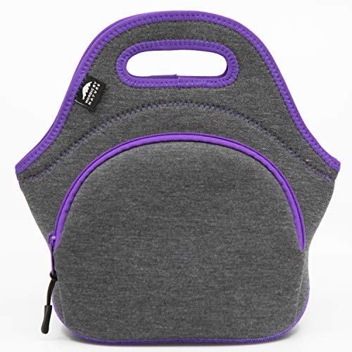 purple lunch bag