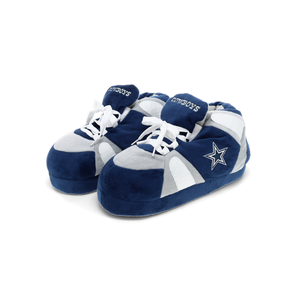 Dallas Cowboys | House Slippers for Dallas Cowboys HappyFeet Slippers