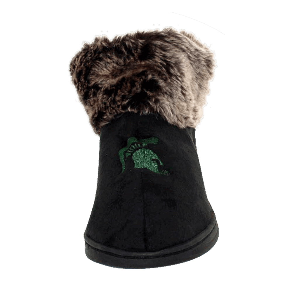 
                  
                    Michigan State Spartans Faux Sheepskin Furry Top Indoor/Outdoor Slippers 3
                  
                
