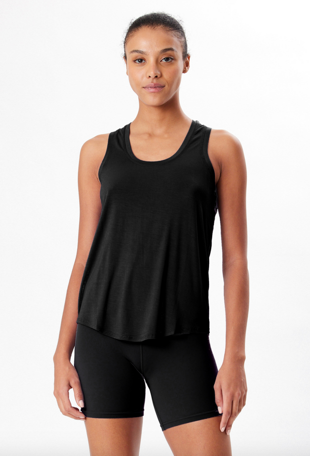 Toni Scoop Neck Jersey Tank