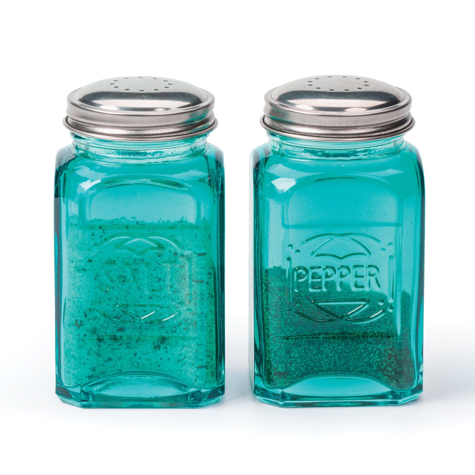 retro salt and pepper shakers