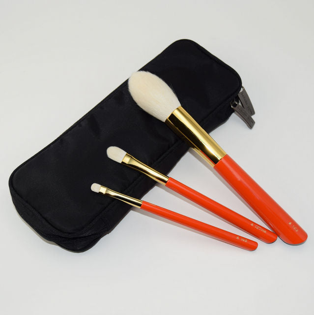 Basic 3 Piece Brush Set (BkSM) [HB1316] – Hakuhodo USA