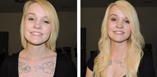 Hair Extensions Before And After Tressmerize