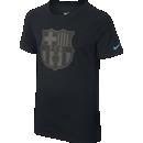 Nike Barcelona Crest Tee Yth Blac