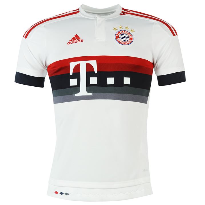 adidas Bayer M Away Jsy Yth 15 Whit