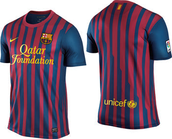 Nike Barcelona Home Boys 11-12 Ro