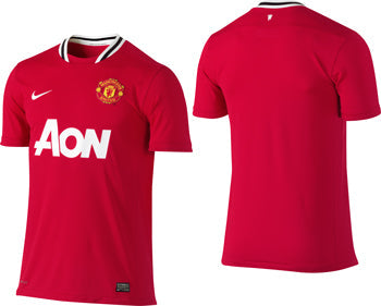 Nike MANU Home Boys Jsy 2011-12 R