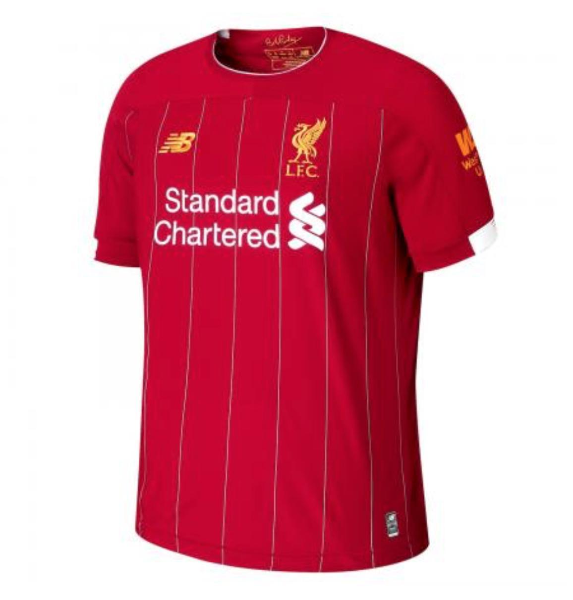 New Balance Liverpool Home Jsy Yth 19 Re