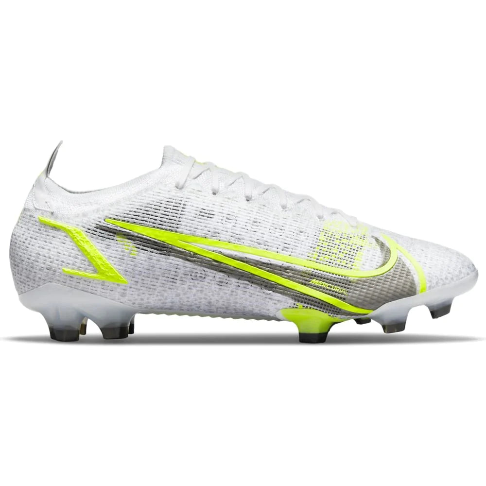 Nike Mercurial Vapor 14 Elite FG Firm Ground Football Boots White/Black/Silver/Volt