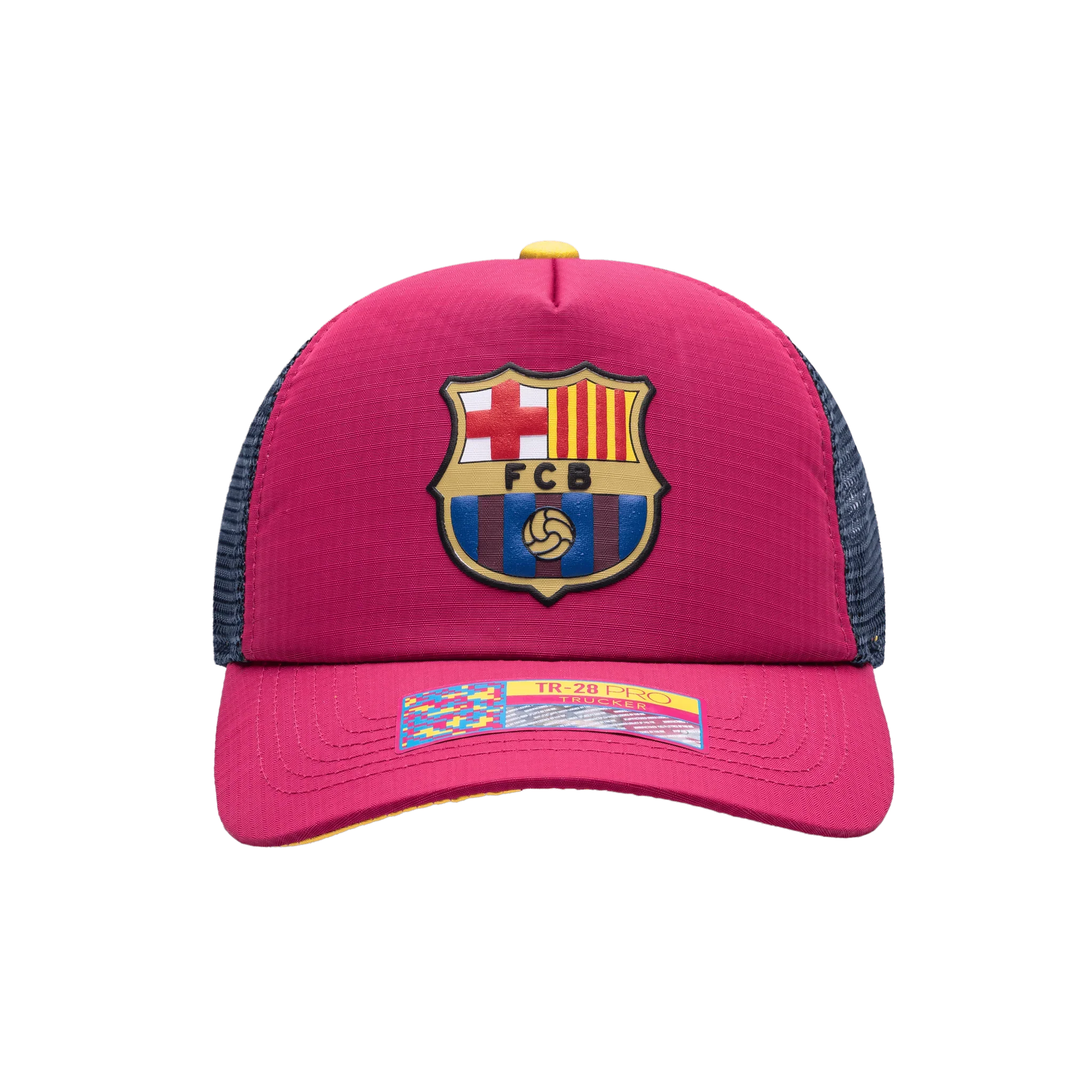 Fan Ink FC Barcelona Aspen Trucker Hat Red