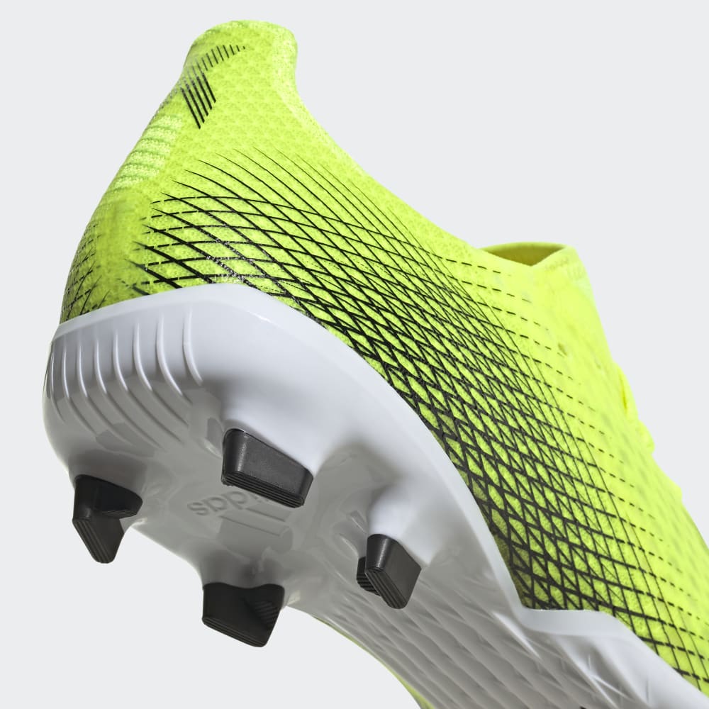 adidas X Ghosted 3 FG Firm Ground Football Boots Bright Yellow/Black/White