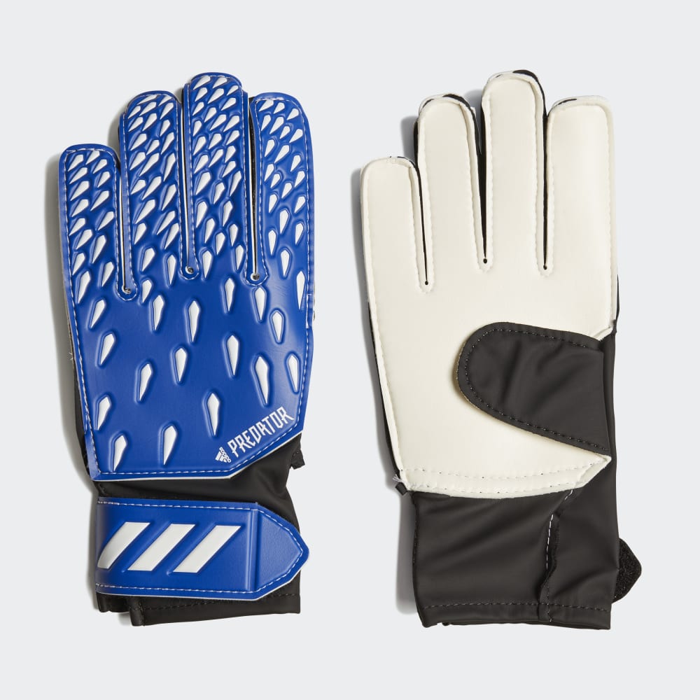 adidas Kid's Predator Goalkeeper Training Gloves J Royal/Blue/White