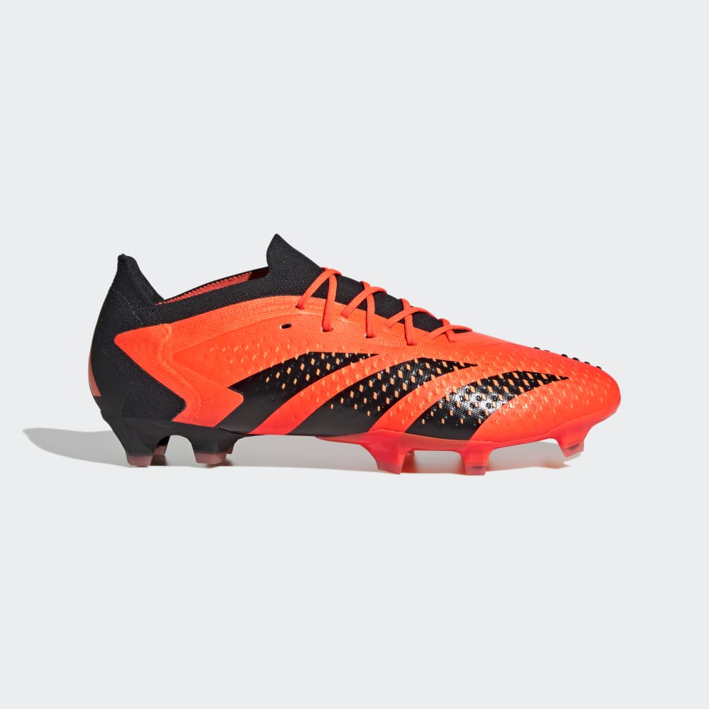 adidas Predator Accuracy.1 Low FG Firm Ground Football Boots Black/Orange