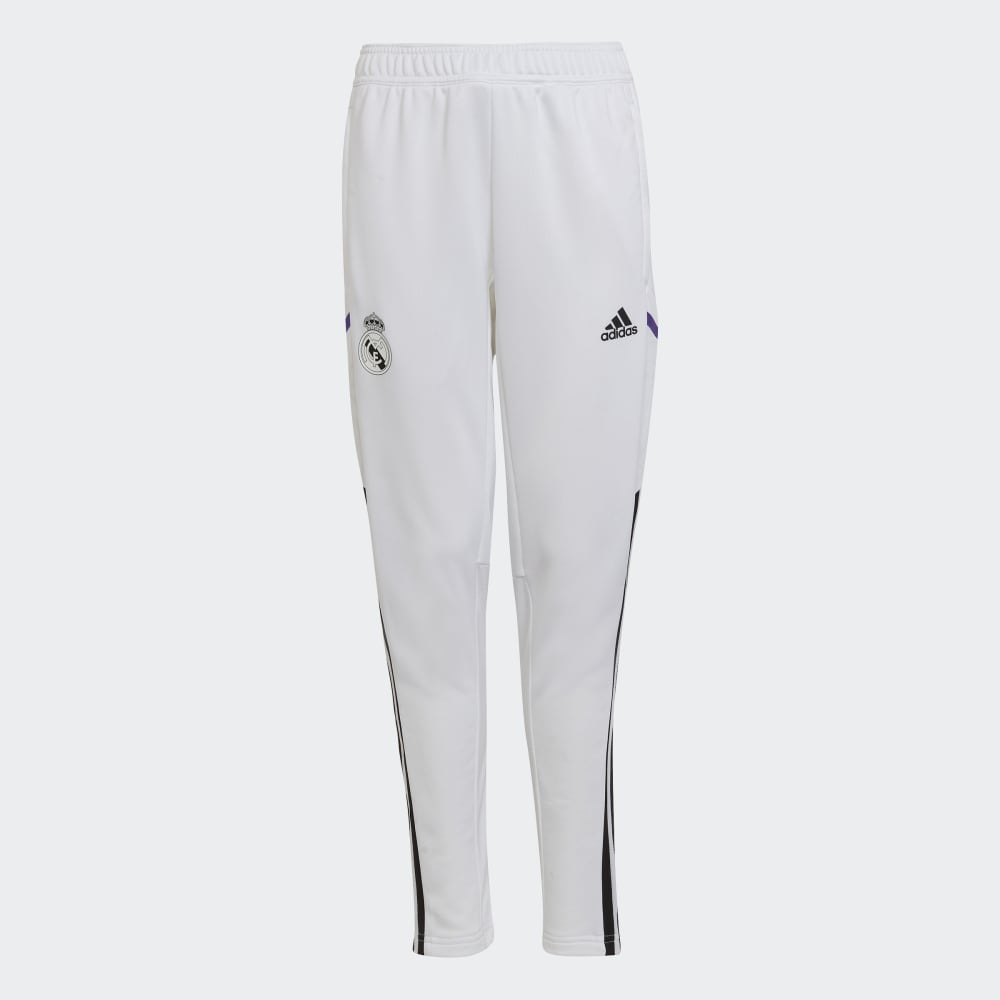 adidas Kid's Real Madrid 22/23 Training Pant White