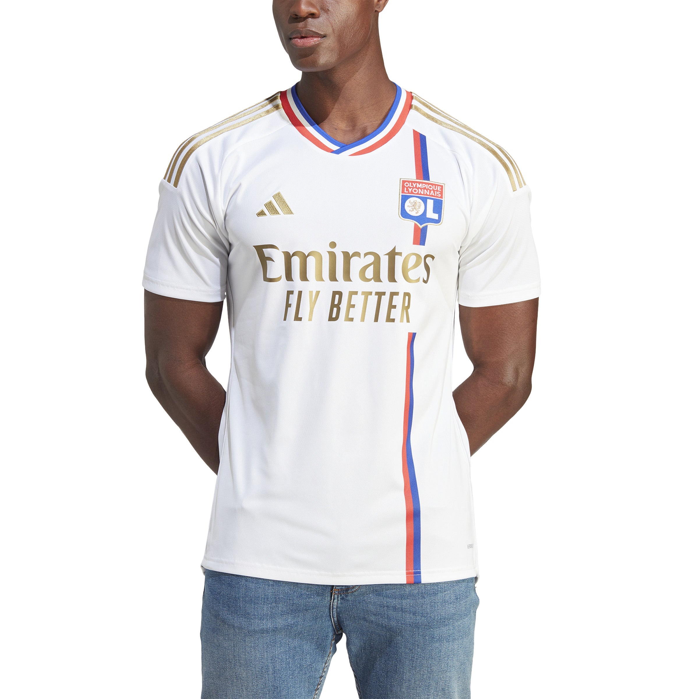 adidas Olympique Lyonnais Home Jersey 23