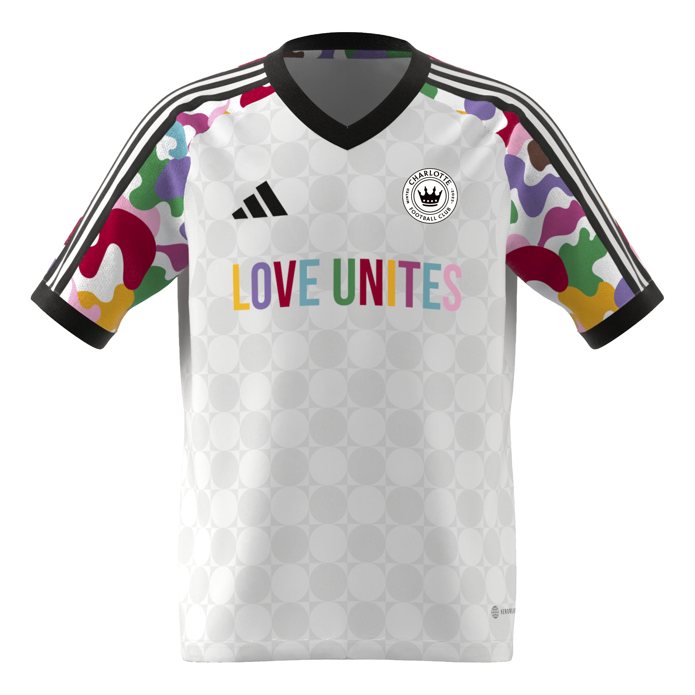 adidas Charlotte Tiro Jersey Pride Youth