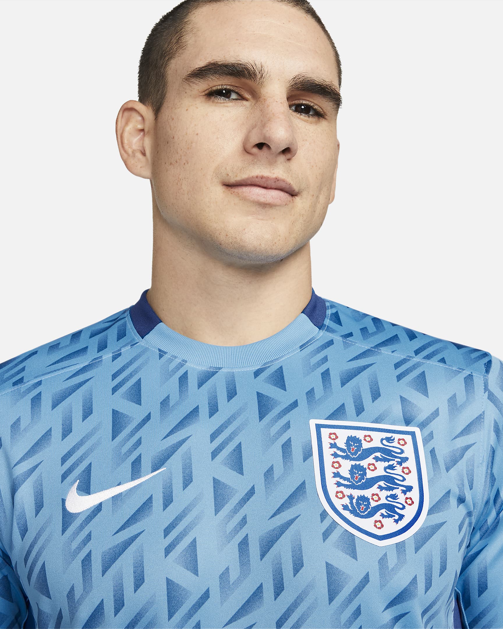 Nike England Away Jersey 23 Coast/Gym Blue/White