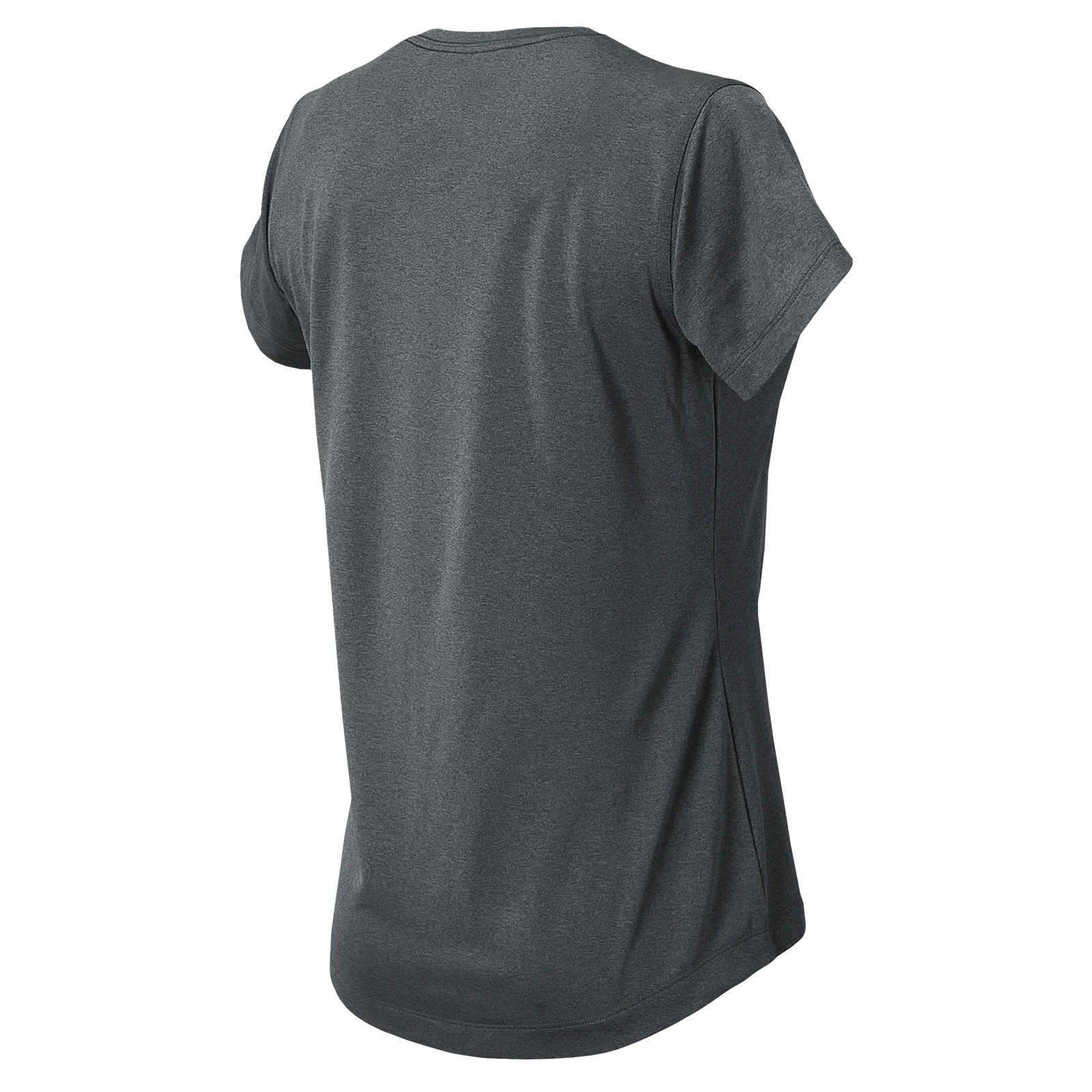 New Balance Women's Tech Tee SS Dark Heather