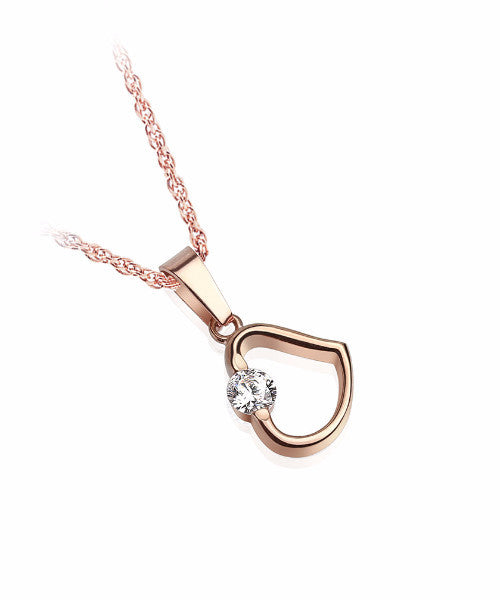 The Divine Necklace in Rose Gold