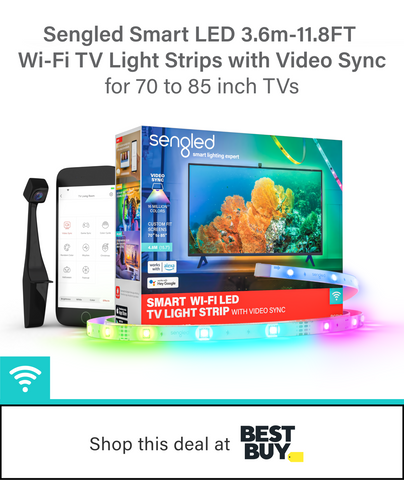 Introducing Sengled Smart LED Wi-Fi TV Light Strips with Video Sync