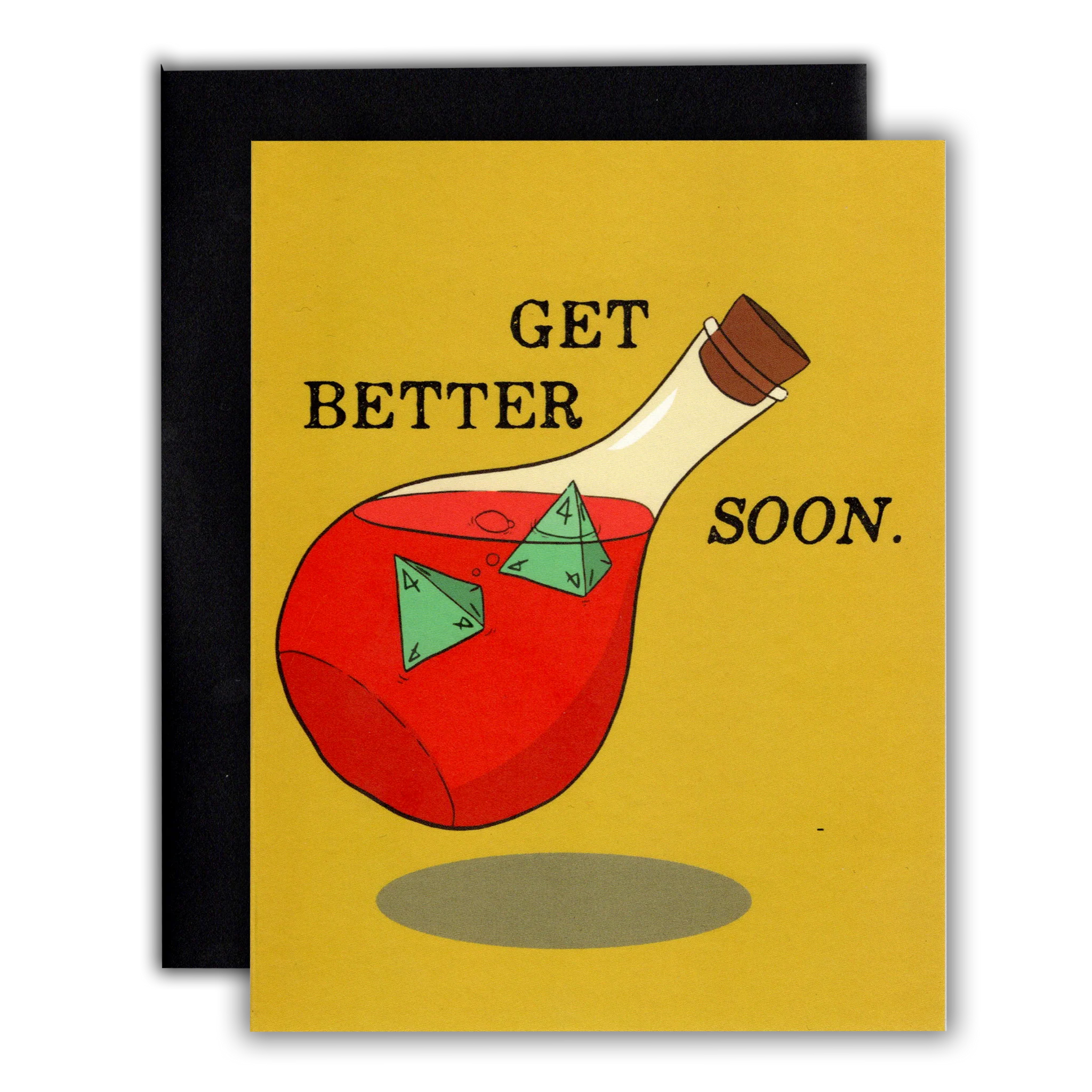 Healing Potion - D&D/RPG Get Well Soon Card