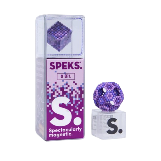 Speks: Pixel - 8 Bit Purple