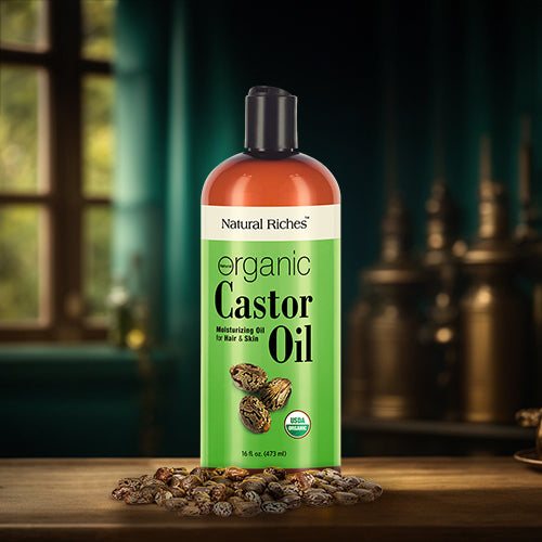 Natural Riches Organic Castor oil for hair growth