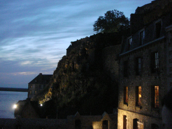 Mont Saint Michel at Night