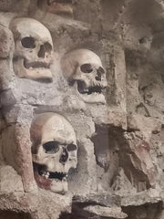 Skull Wall. Nis. Serbia