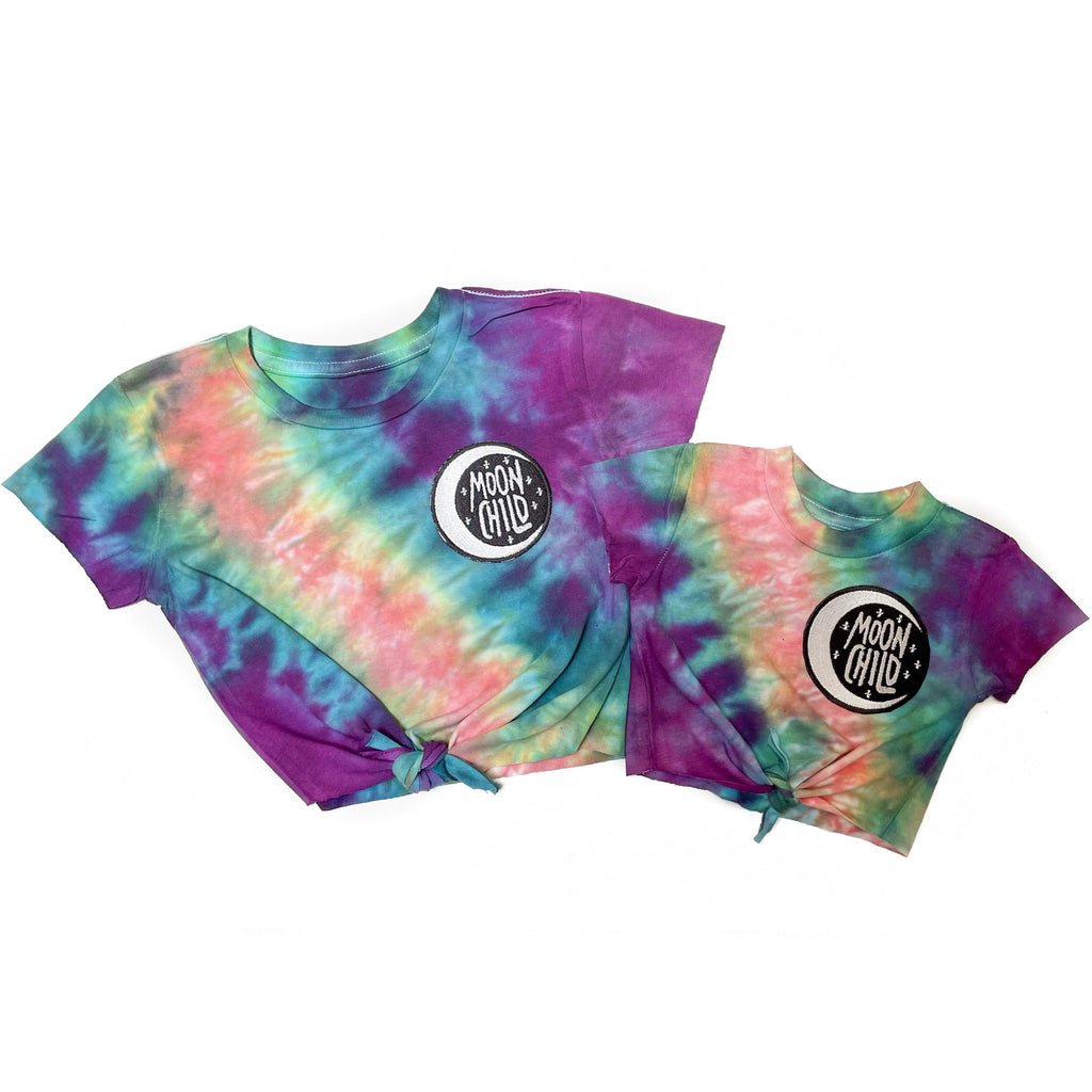 Download Moon Child Tie Dye Patch T Shirt Legends X Phenoms