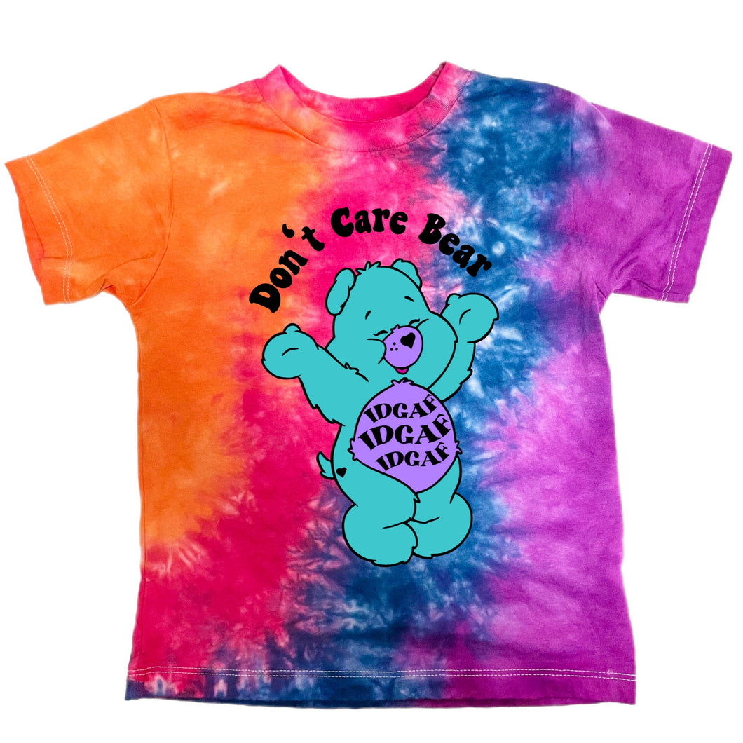 IDGAF Bear Tie Dye T-Shirt