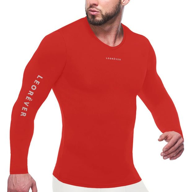 Mens Long Sleeve Balanced Compression Shirt