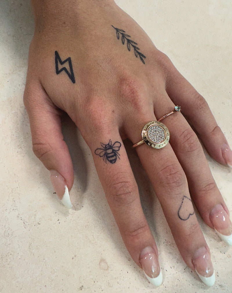 40+ Finger Tattoo Design Ideas | Hand and finger tattoos, Small hand tattoos,  Finger tattoos