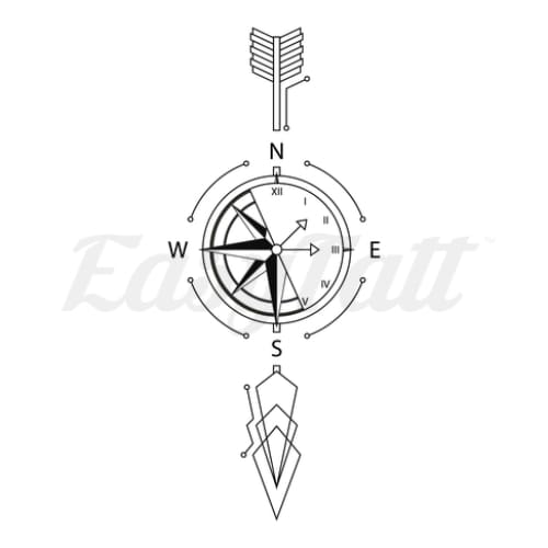 Compass Tattoos for Men  Ideas and Designs for Guys