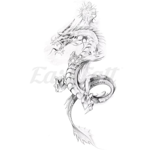 Dragon Temporary Tattoo | EasyTatt™