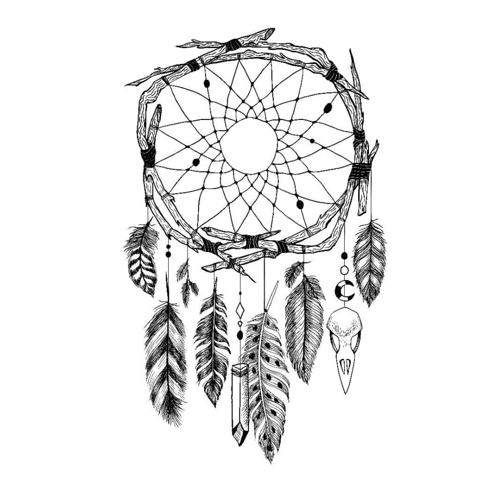 Dreamcatcher Temporary Tattoo | EasyTatt™