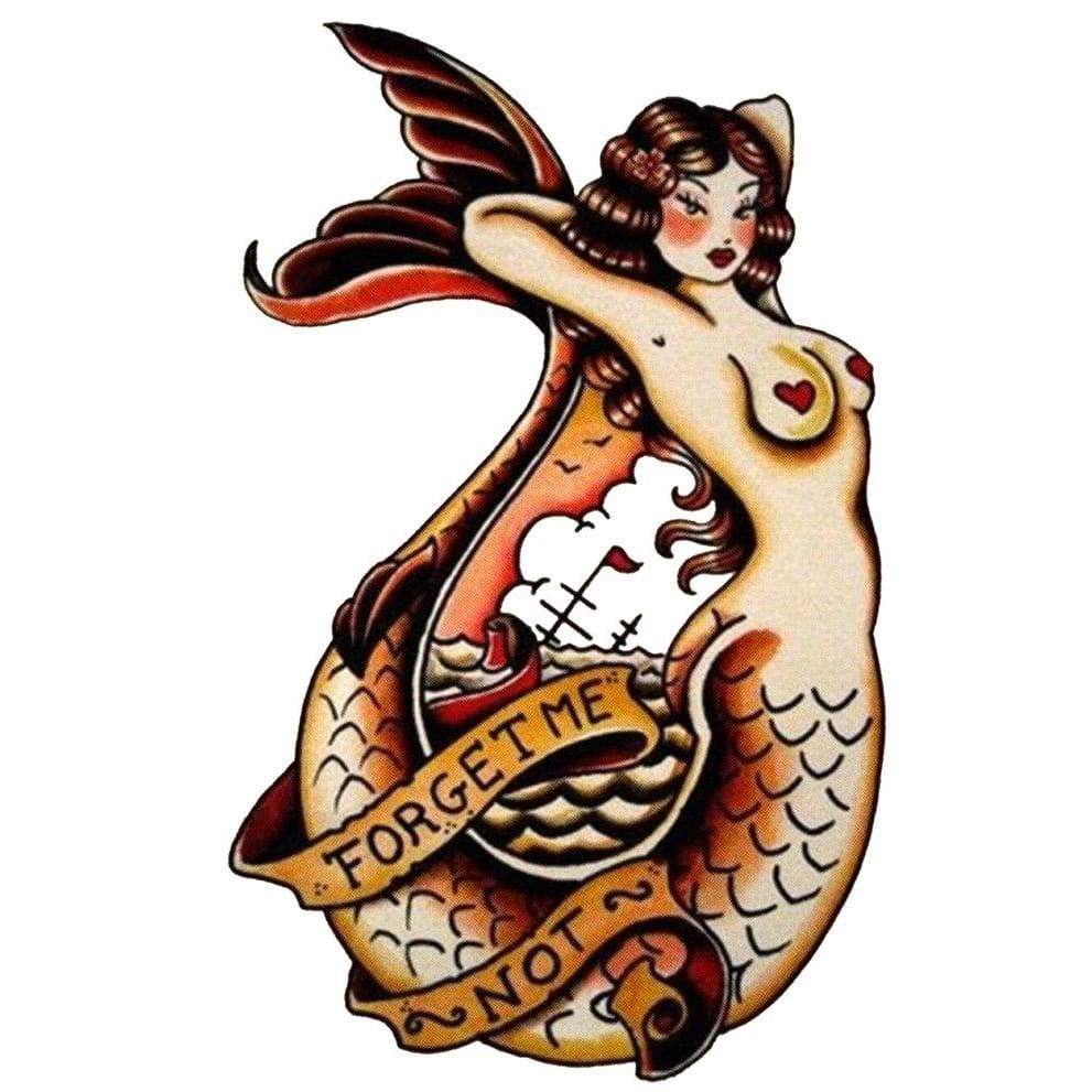 Sailor Jerry Mermaid Tattoo by moenetteisdeviant on DeviantArt