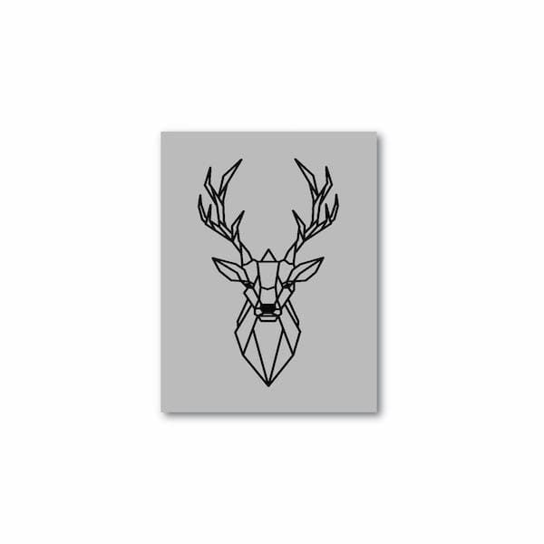 Geometric Deer Semi-Permanent Stencil | EasyTatt™