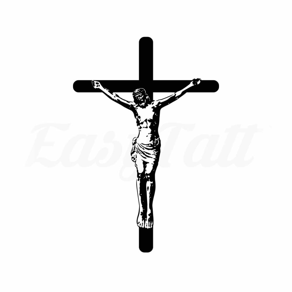 crucifixion cross tattoo